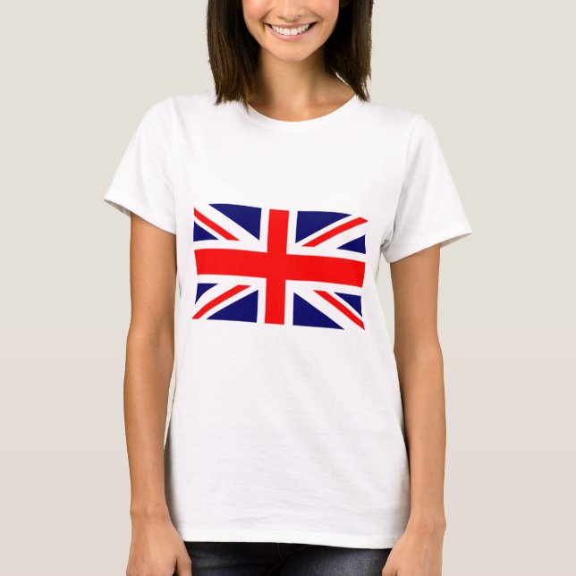 Union Jack British Flag T-Shirt (Front)
