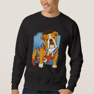 Union Jack British Flag UK British Isles English B Sweatshirt