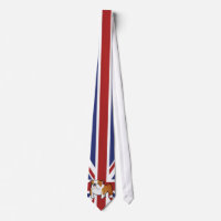 Union Jack Cartoon English Bulldog