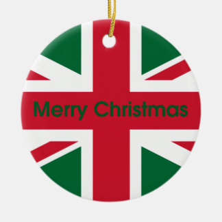 Union Jack Ceramic Tree Decoration