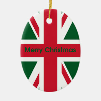 Union Jack Ceramic Tree Decoration