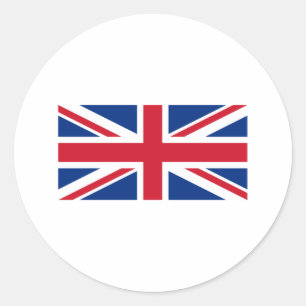 Union Jack Classic Round Sticker