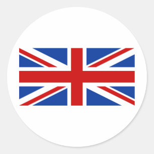 Union Jack Classic Round Sticker