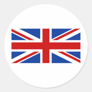 Union Jack Classic Round Sticker