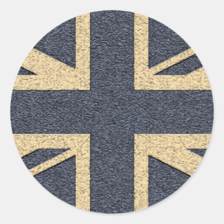 Union Jack Classic Round Sticker