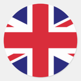 Union Jack Classic Round Sticker