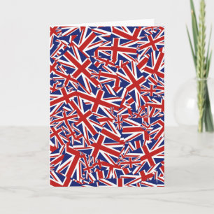 Union Jack Collage Card