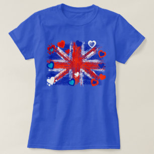 union jack,cool union jack,love united kingdom T-Shirt