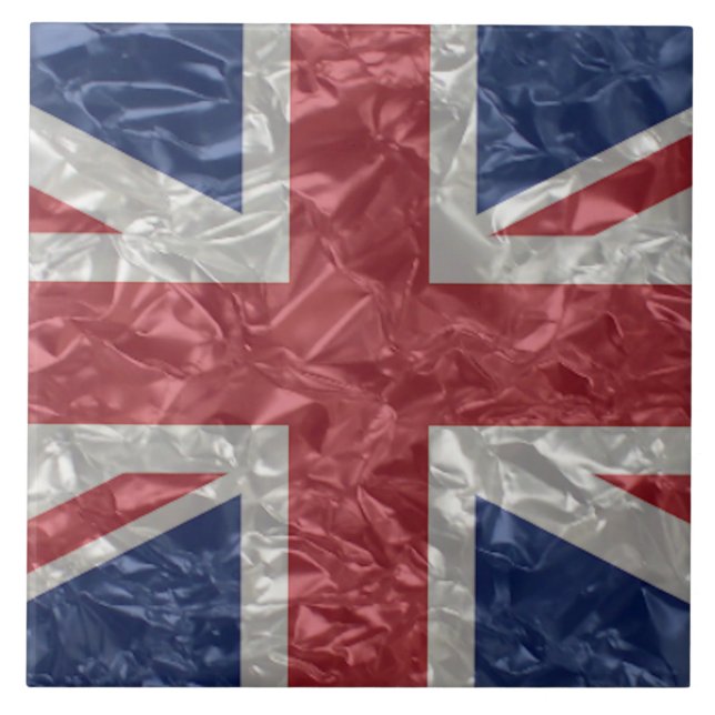 Union Jack - Crinkled Tile (Front)