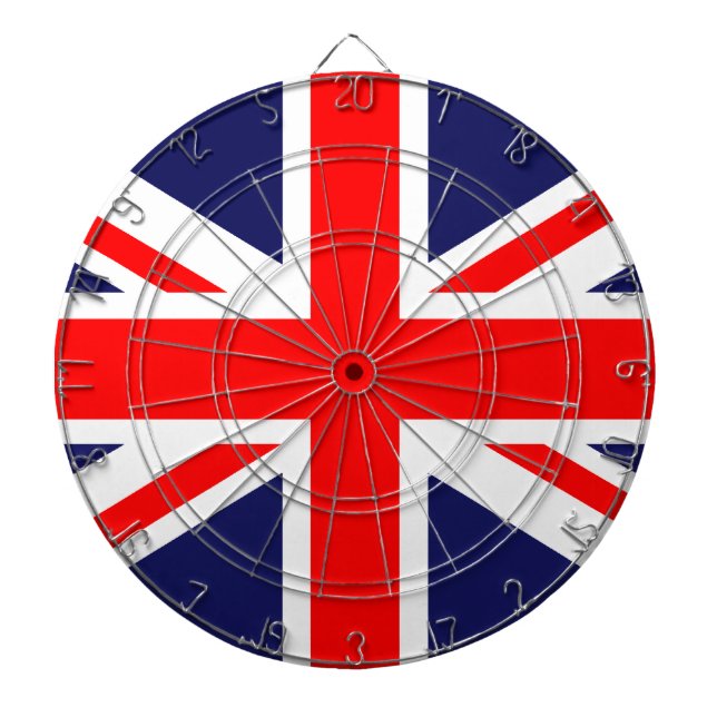 Union Jack Dart Board (Front)