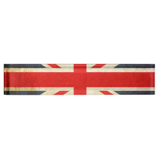 Union Jack Desk Nameplate