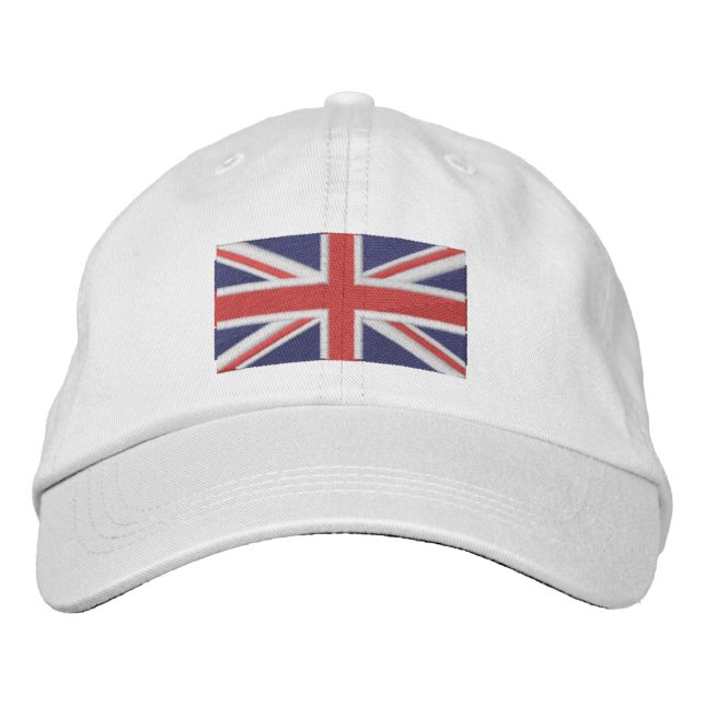 Union Jack Embroidered Hat (Front)