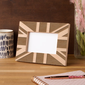 Union Jack Etched Frames