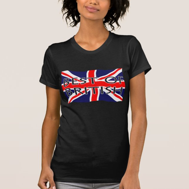 Union Jack Flag - Best of British T-Shirt (Front)
