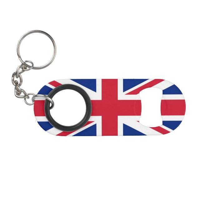 Union Jack Flag Bottle Opener arc2 (Front (Horizontal))