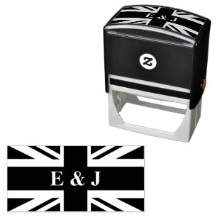 Union Jack Flag British Self-inking Stamp