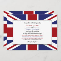 Union Jack Flag British Wedding