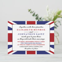 Union Jack Flag British Wedding