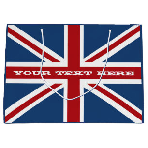 Union Jack Flag Celebration Large Gift Bag