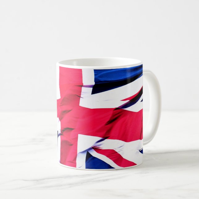 Union Jack Flag 'Cool Britannia' Classic Mug (Front Right)