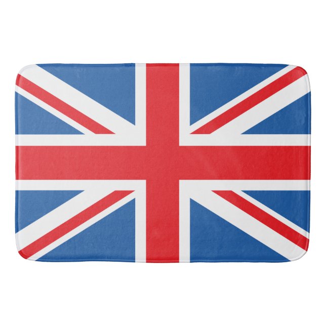 Union Jack/Flag Design Bath Mat (Front)