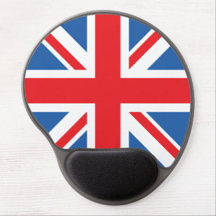Union Jack/Flag Design Gel Mouse Mat