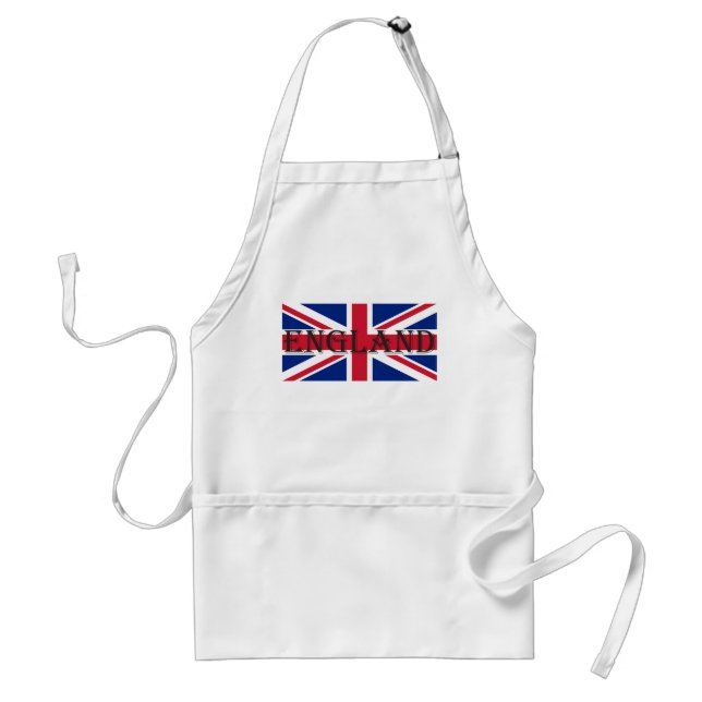 Union Jack Flag England aprcnt Standard Apron (Front)