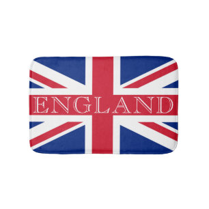 Union Jack Flag England bmcnt Bath Mat