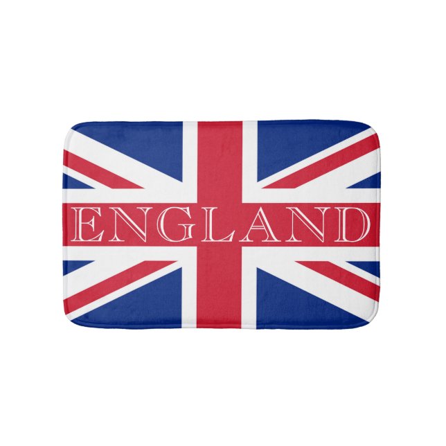 Union Jack Flag England bmt Bath Mat (Front)