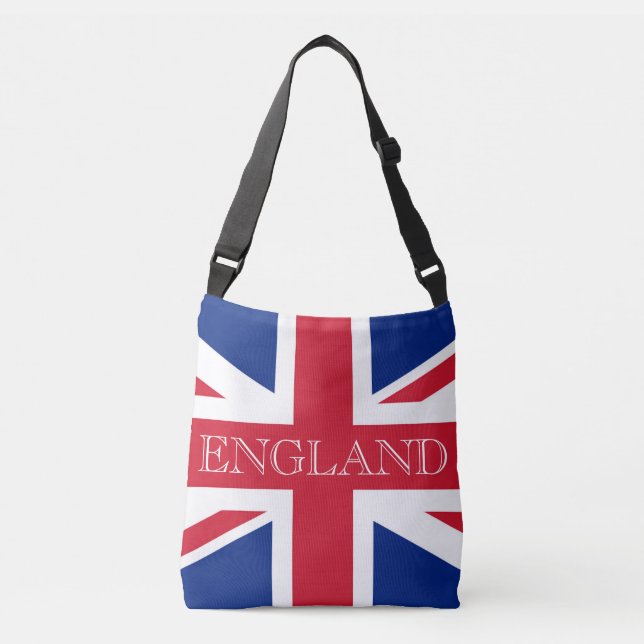 Union Jack Flag England cbbcn Crossbody Bag (Front)
