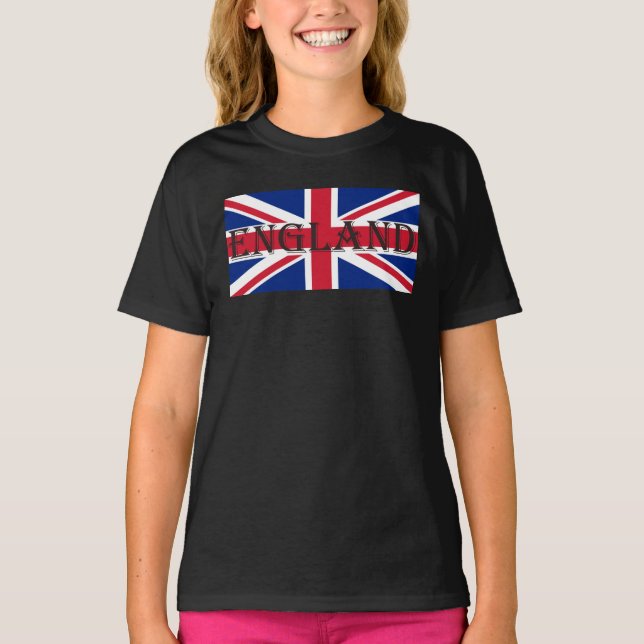 Union Jack Flag England gccnt T-Shirt (Front)