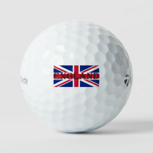 Union Jack Flag England tmtp5 gbcnt Golf Balls