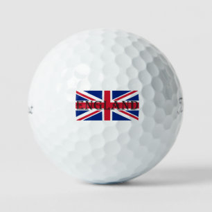 Union Jack Flag England tpv1 gbcnt Golf Balls