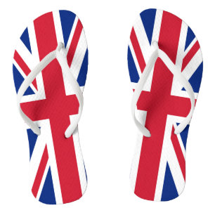 Union Jack Flag ffcn Flip Flops