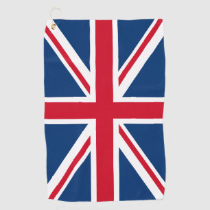 Union Jack Flag Golf Towel