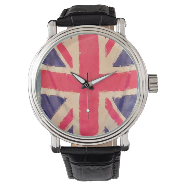 UNION JACK FLAG grunge Watch (Front)