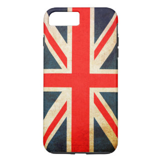 Union Jack Flag in Grunge iPhone 8 Plus/7 Plus Case