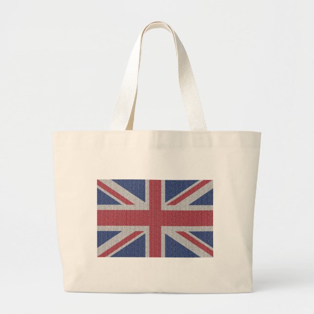 Union Jack Flag Jumbo Tote (Front)