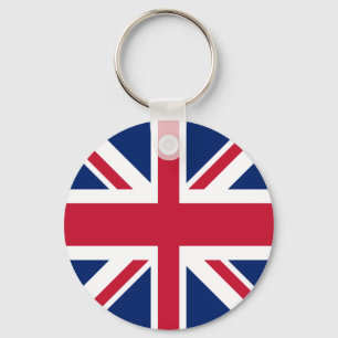 Union Jack Flag Key Ring