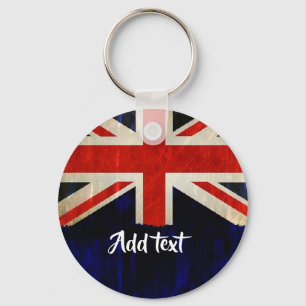 Union Jack flag Key Ring