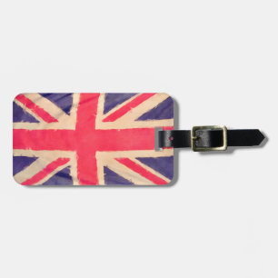UNION JACK FLAG LUGGAGE TAG