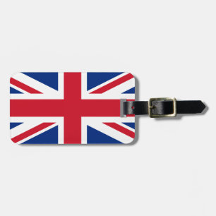 Union Jack Flag Luggage Tag