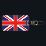 Union Jack flag Luggage Tag<br><div class="desc">Hello this design represents the famous Union jack flag.</div>