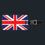 Union Jack flag Luggage Tag<br><div class="desc">Hello this design represents the famous Union jack flag.</div>