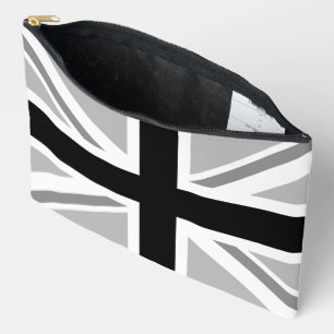 Union Jack/Flag Monochrome Accessory Pouch
