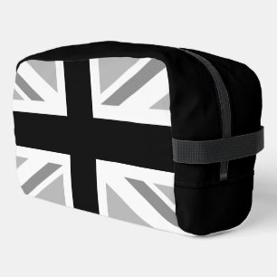 Union Jack/Flag Monochrome Dopp Kit