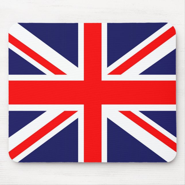 Union Jack flag Mouse Mat (Front)