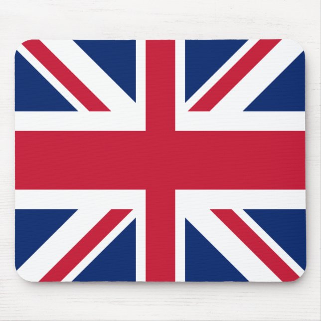 Union Jack Flag Mouse Mat (Front)