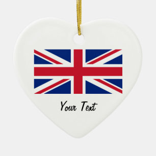 Union Jack Flag of Great Britain Hanging Ornament