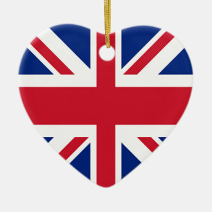 Union Jack - Flag of the United Kingdom Ceramic Tree Decoration